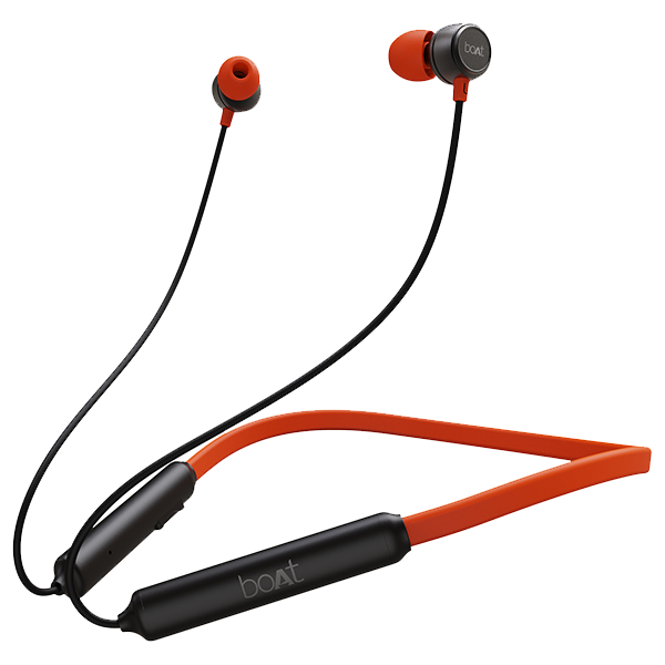 boAt Rockerz 195 | Equipped with 10mm Titanium Drivers, 15H Nonstop Playback, Fast Charging, Magnetic Earbuds