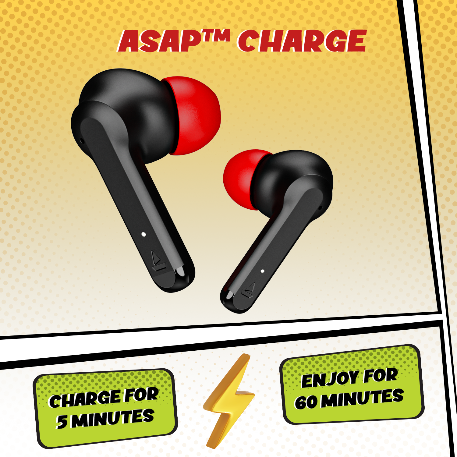 boAt Airdopes 458 | Wireless Earbuds with 30 Hours Playback, BEAST™ Mode, ENx™ Technology, ASAP™ Charge