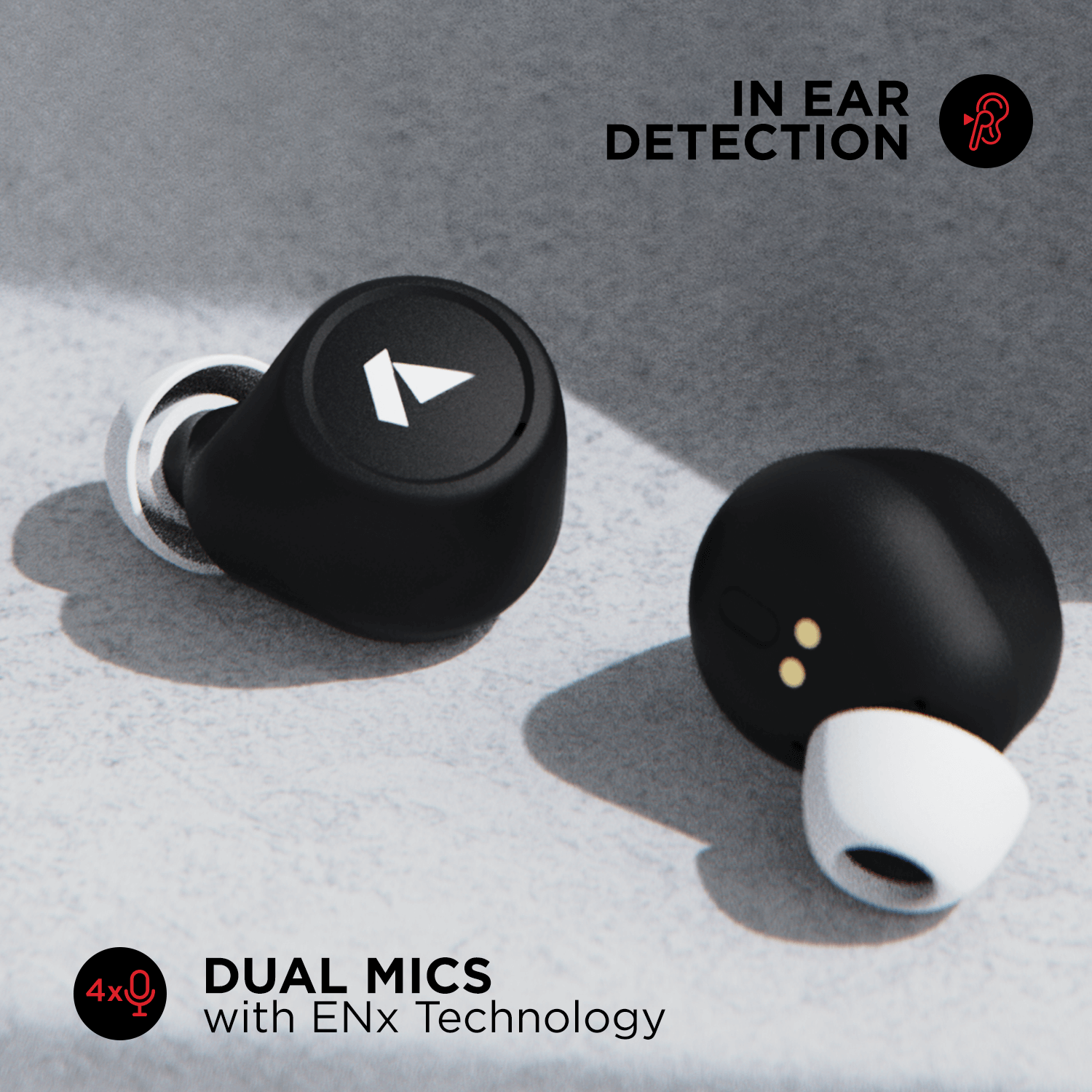 boAt Airdopes 501 ANC | ANC Truewireless Earbuds with Dual Mics with ENx Technology, BEAST™ for Low Latency, 8mm Drivers, Up to 30dB ANC, ASAP Charge - boAt Lifestyle