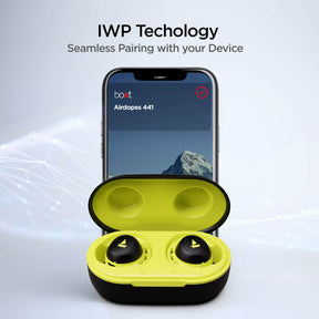 boAt Airdopes 441 | Wireless Earbuds with 6mm Driver, Nonstop Music Upto 20 Hours, IPX7 Water & Sweat Resistance