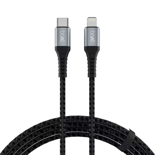 boAt LTG 650 | Type C to Apple Certified Lightning Cable 1.5 Meter