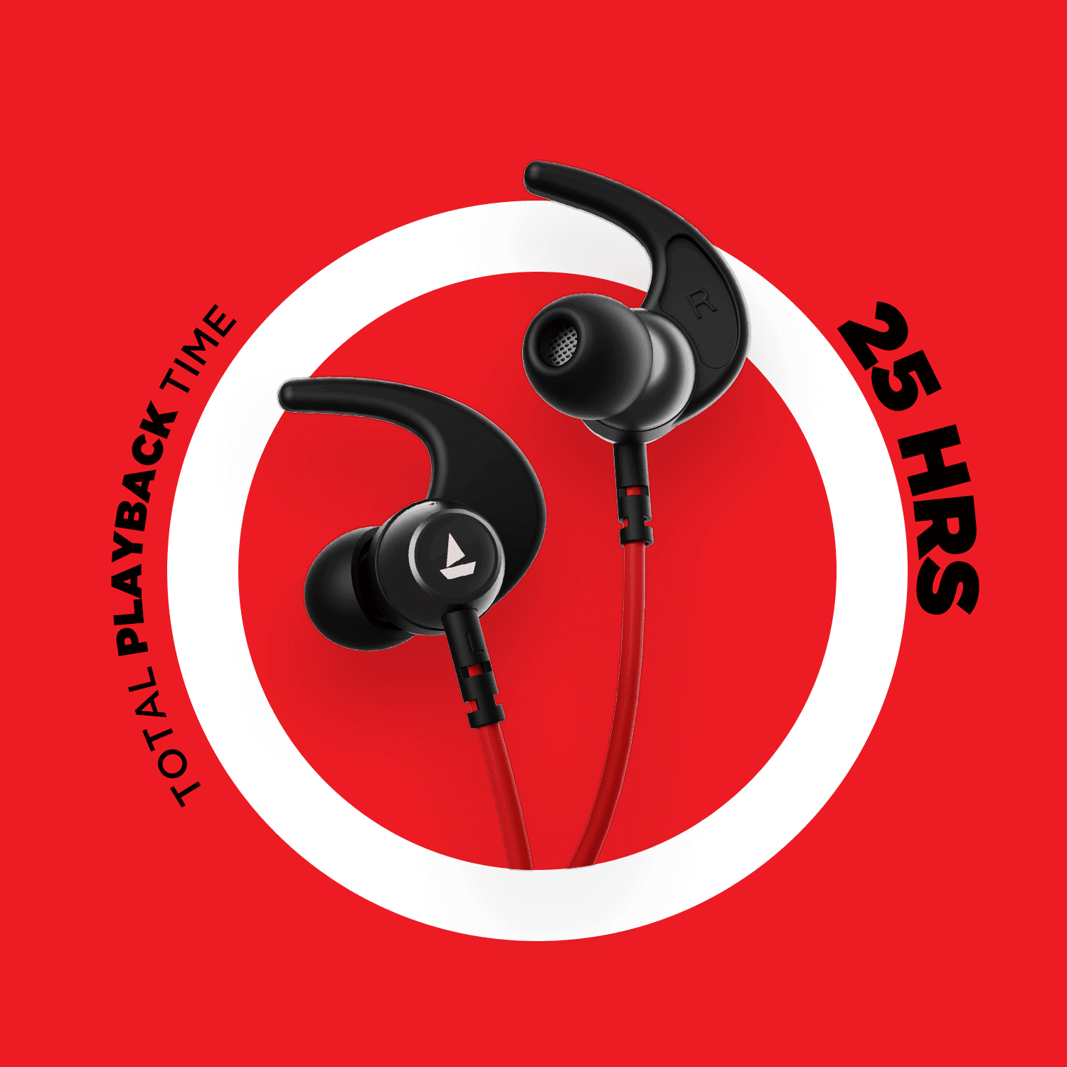 boAt Rockerz 260 v1 | Wireless Bluetooth Earphone with Insta Wake & Pair, Beast Mode for Gamers & Asap Charge