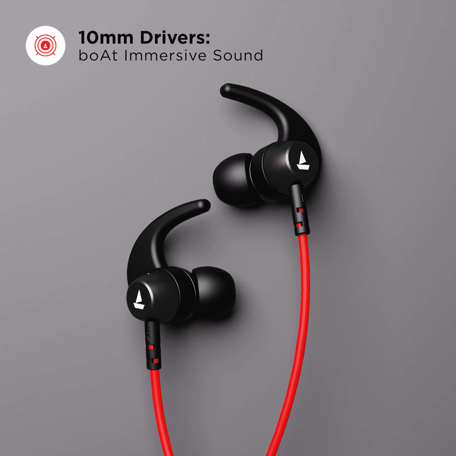 boAt Rockerz 260 v1 | Wireless Bluetooth Earphone with Insta Wake & Pair, Beast Mode for Gamers & Asap Charge