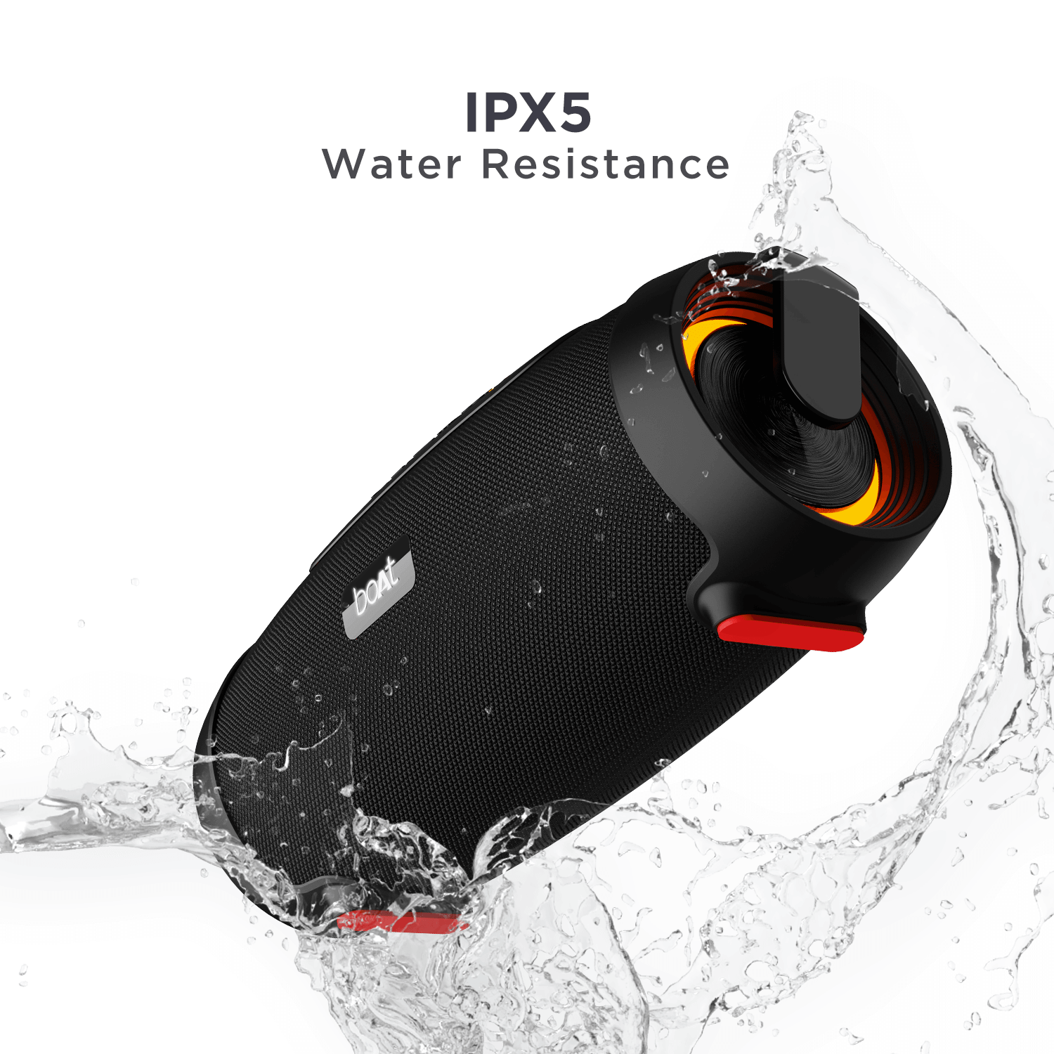 boAt Stone 1450 | Bluetooth Speaker with 40W RMS Sound, IPX5, Portable and Lightweight, Battery Capacity 3600mAh, BT, Aux