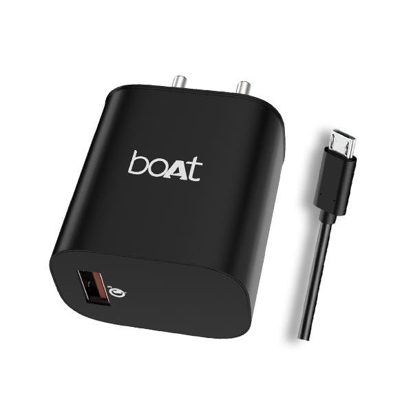 boAt WCD QC3A with Micro USB Cable - Made In India - boAt Lifestyle