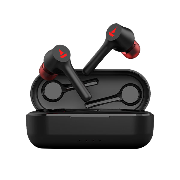 boAt Airdopes 281 TWS Wireless Earbuds with 6mm Drivers Bluetooth V5.0 14 Hours Nonstop Music 420mAh Charging Case