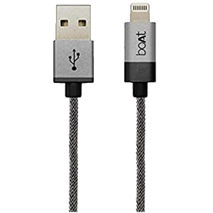 LTG 500 Indestructible Apple Certified Lightning Cable 2 Meter - boAt Lifestyle