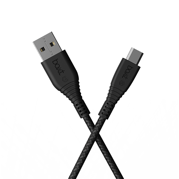 Buy Micro USB 55 Tangle Free Cable with 3A Fast Charging 480mbps