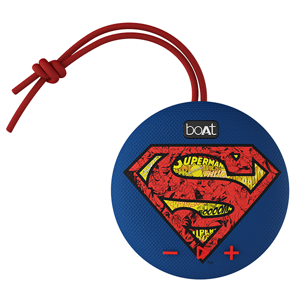 boAt Stone 190 Superman DC Edition | Portable Bluetooth Speaker with 5W RMS Sound, 4 Hours Playback, Bluetooth v5.0