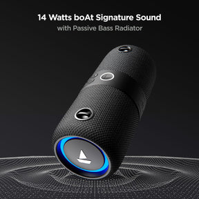 boAt Stone 1208 | 14W Portable Wireless Speaker with RGB LEDs, Up to 9 Hours of Playtime, AUX, USB and FM modes