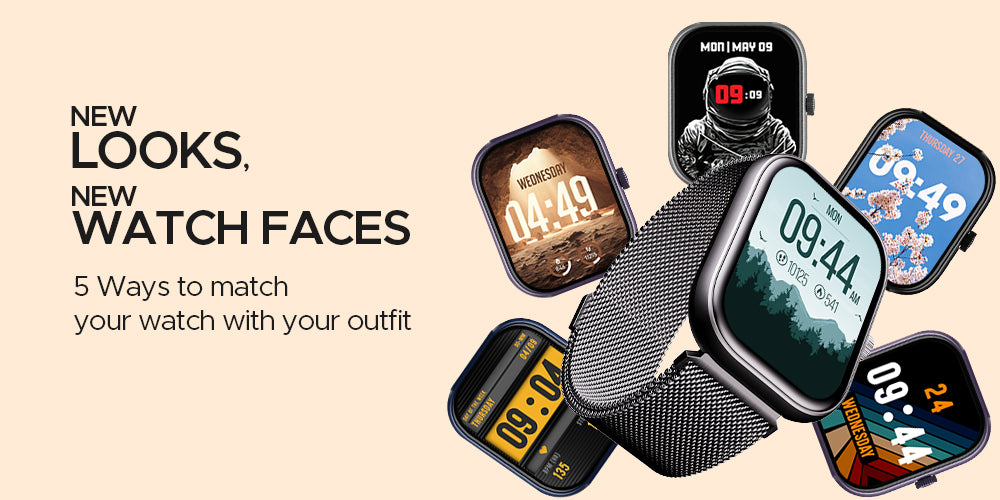 One watch, different looks: Match your watch face with your outfit
