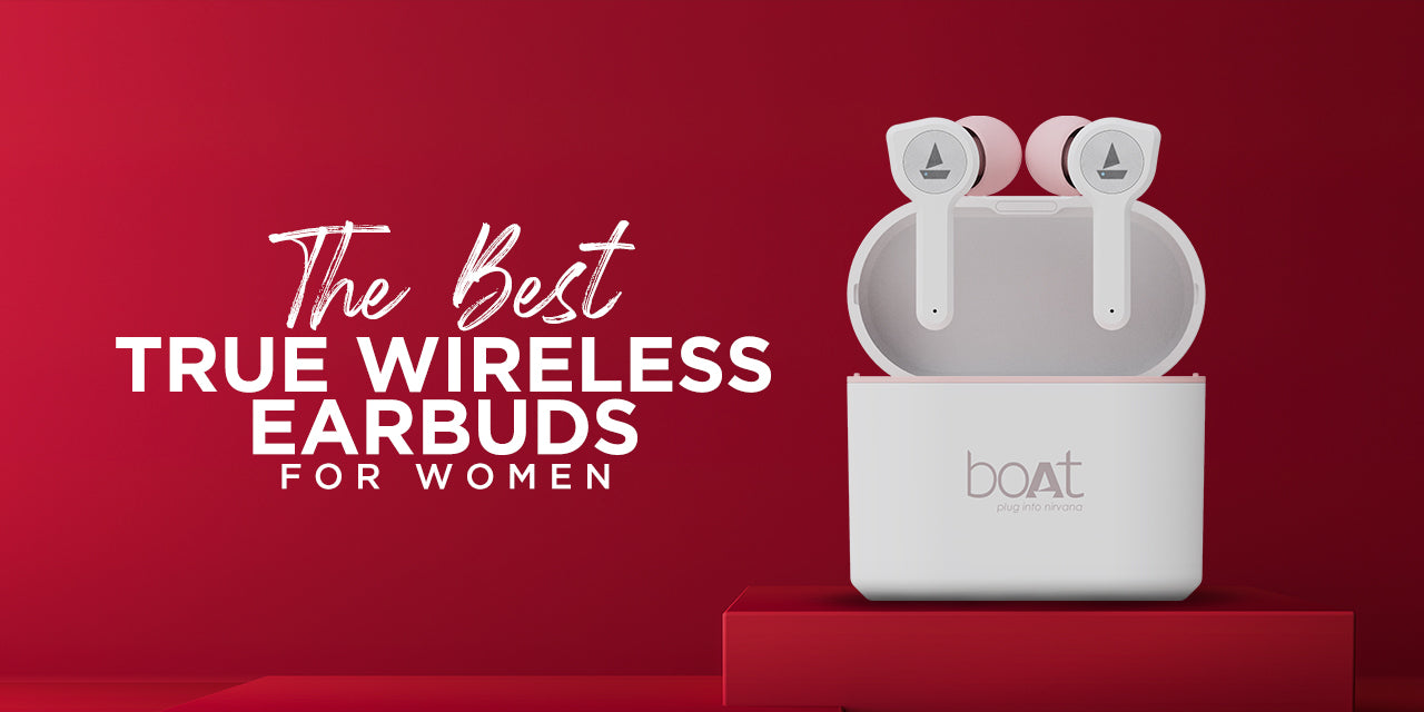 Sleek Lightweight and Compact: Perfect True Wireless Earbuds for Women