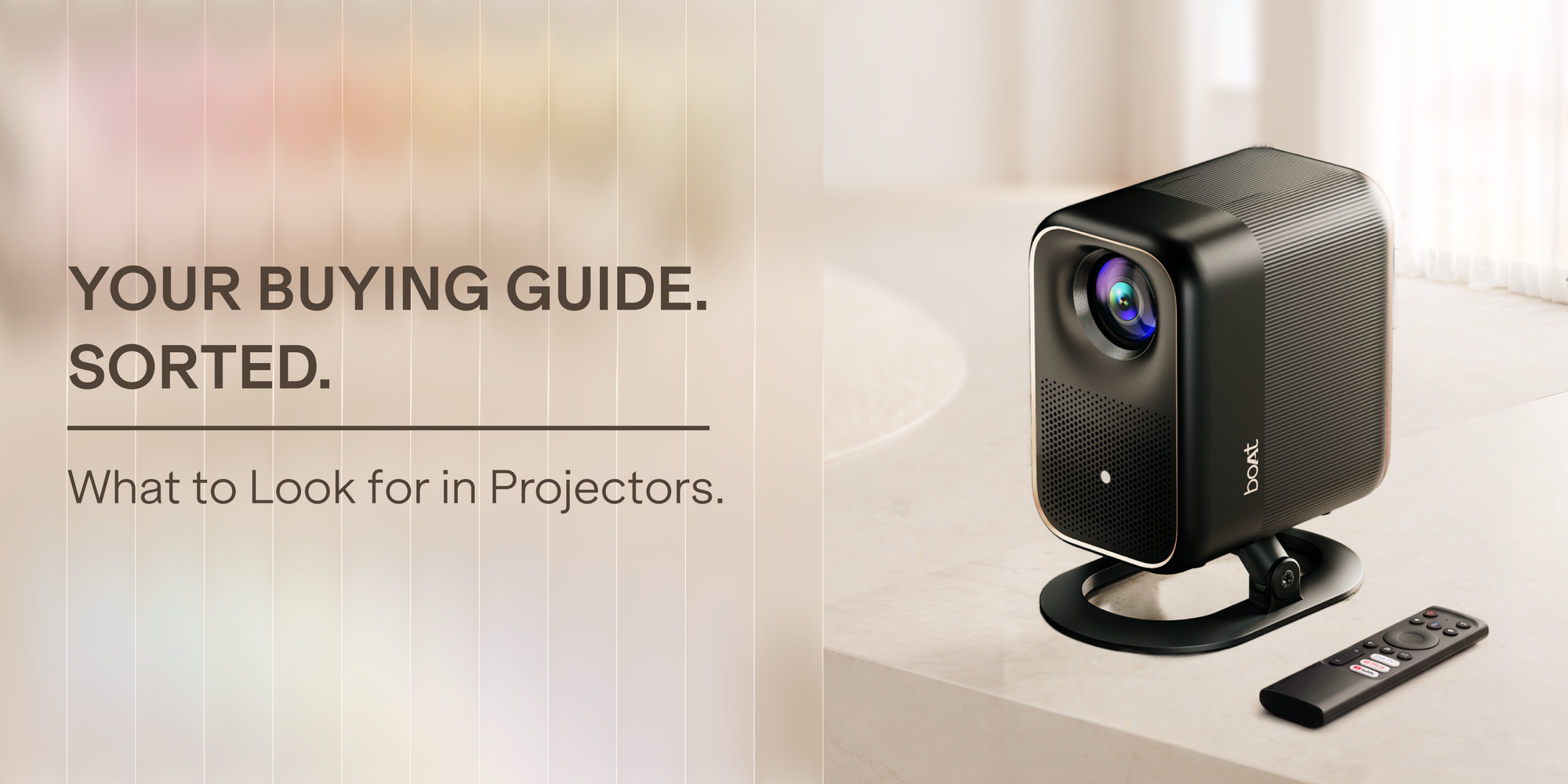 Buying Guide: What to Look for in a Google TV Projector?