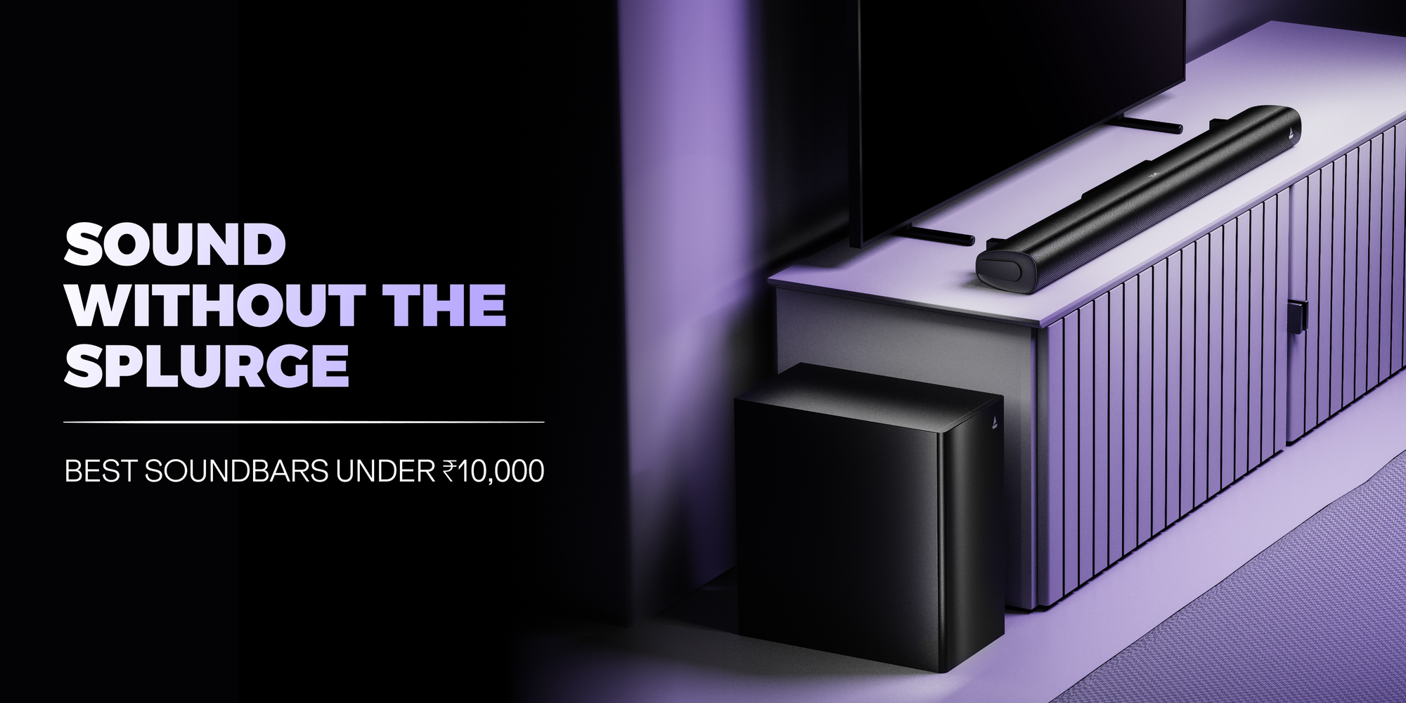 Which is Best Soundbars For TV Under ₹10,000 in India