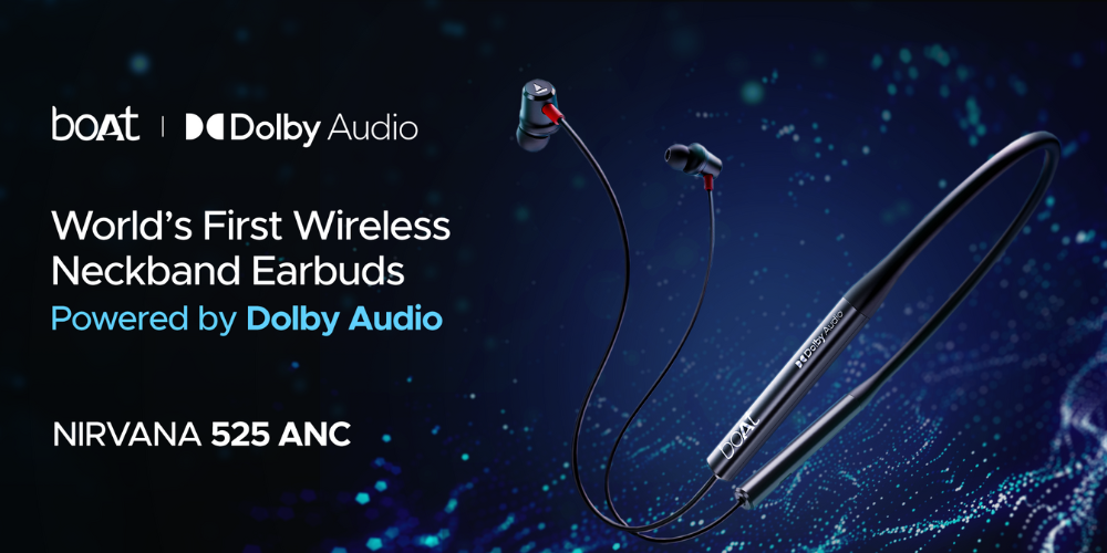 boAt's First Dolby Power Neckband with Hybrid ANC: Style Meets Sound