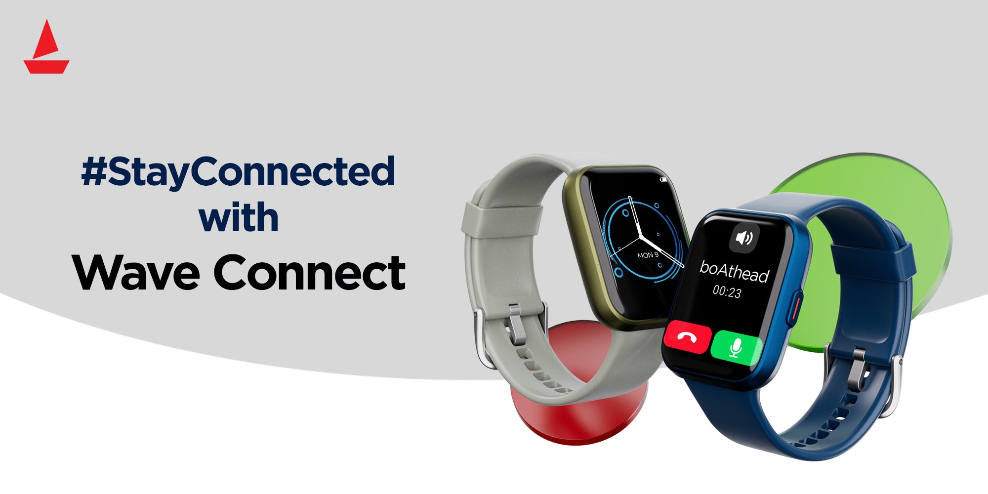 boAt Wave Connect Bluetooth Calling Smartwatch - #StayConnected