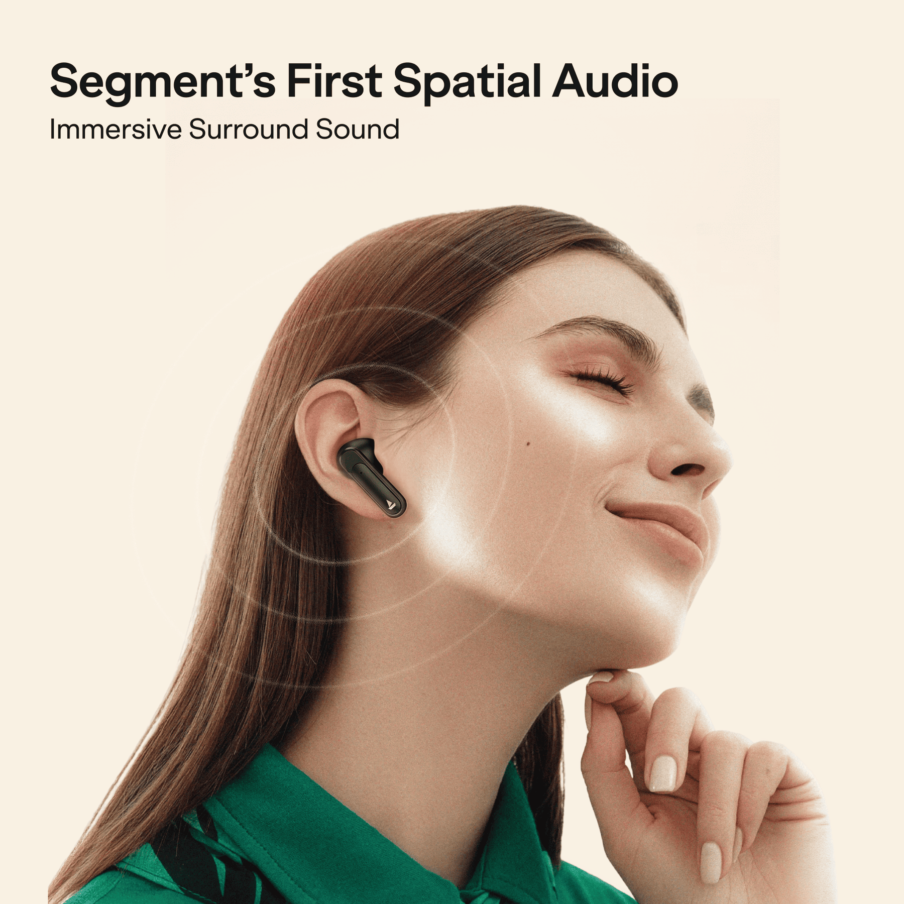 boAt Airdopes Plus 222 | TWS Earbuds with 60 Hours Playback & Spatial Audio