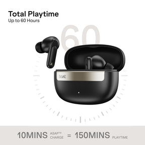 boAt Airdopes Plus 223 | TWS Earbuds with 60 Hours Playback & Spatial Audio