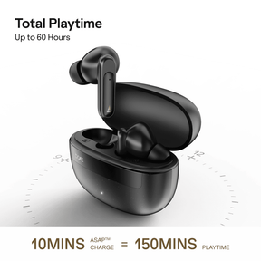 boAt Airdopes Plus 222 | TWS Earbuds with 60 Hours Playback & Spatial Audio