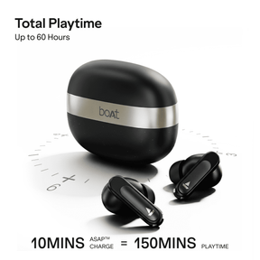 boAt Airdopes Plus 224 | TWS Earbuds with 60 Hours Playback & Spatial Audio
