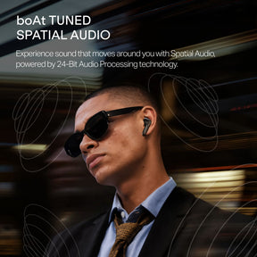 boAt Airdopes Prime 300 | 60H Playback, Quad Mics & boAt Spatial Audio