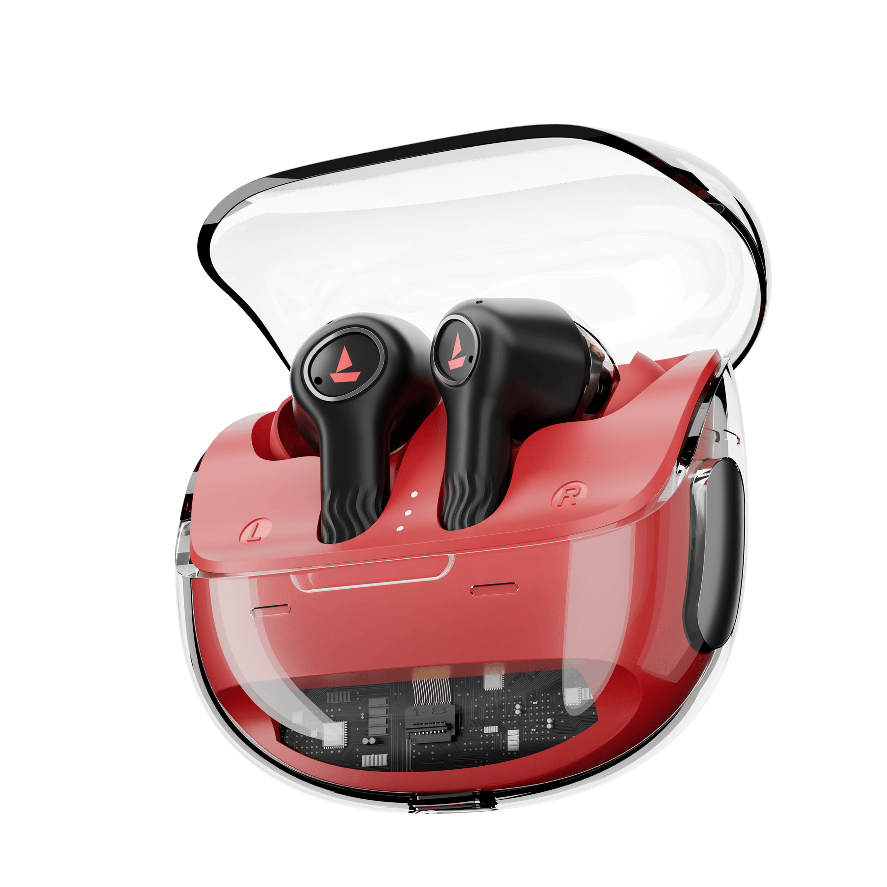 boAt Nirvana Crystl | Wireless Earbuds with 100 Hours Playback, Upto 32dB ANC, BEAST™ Mode, Adaptive EQ by Mimi