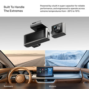 boAt HIVE Dashcam F1 Pro | 4K Triple-Channel Dashcam with ADAS & GPS