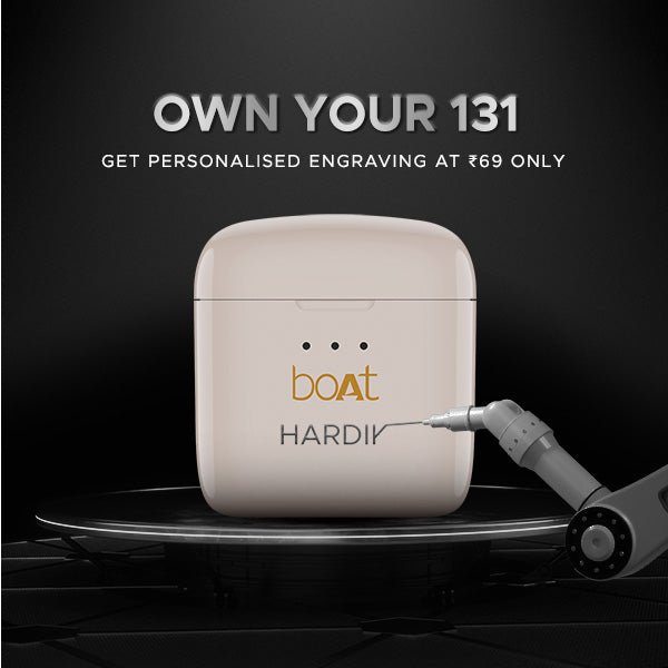 boAt Airdopes 131 | Wireless Earbuds with upto 60 Hours Playback, 13mm Drivers, IWP Technology, 650mAh Charging Case