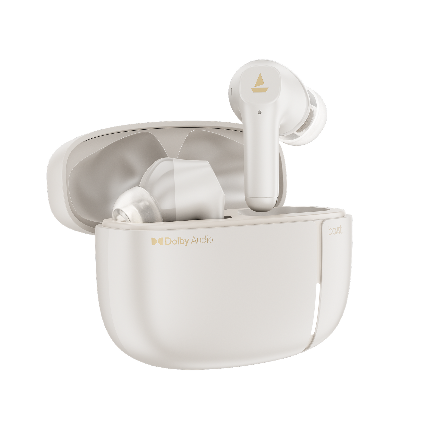boAt Airdopes Prime 800D | Dolby Audio, 45 Hours Playback & Quad Mics for Crystal Clear Calls