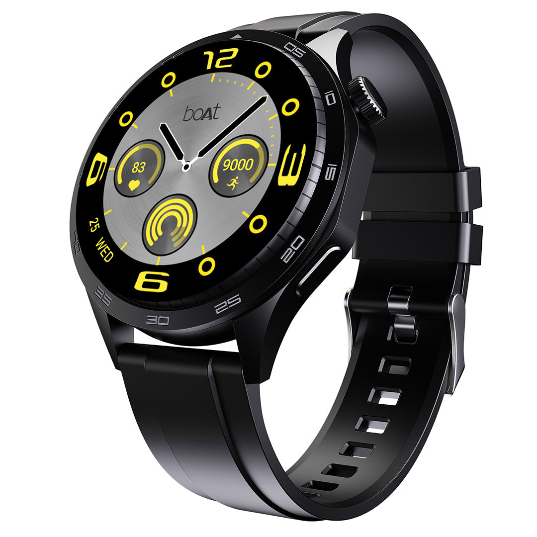 boAt Enigma Radiant best value round AMOLED smartwatch under ₹3000