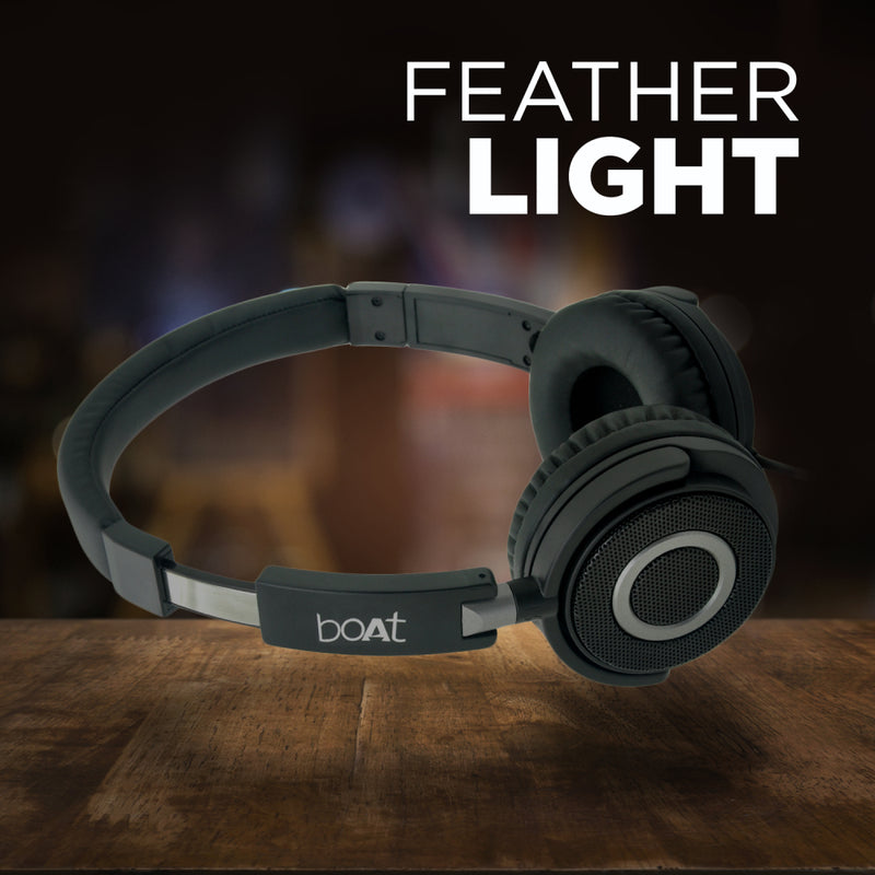 boAt BassHeads 910 Best Comfortable Wired Headphones Online