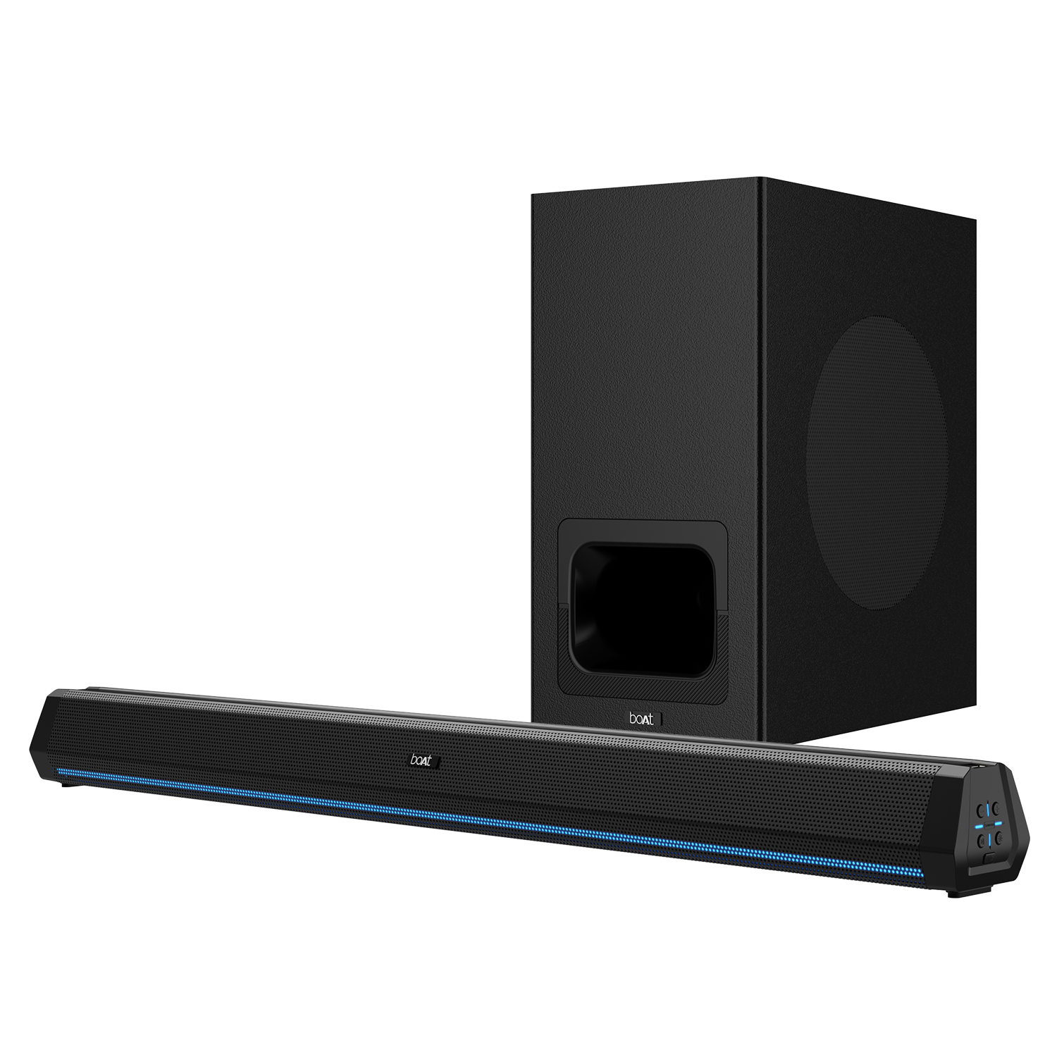 boAt Aavante Bar 2600 | 2.1 Channel 300W RMS Bluetooth Soundbar, Wired Subwoofer, Multi-connectivity