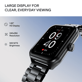 boAt Wave Fury Pro | 1.83” HD Smartwatch with Bluetooth Calling & Emergency SOS