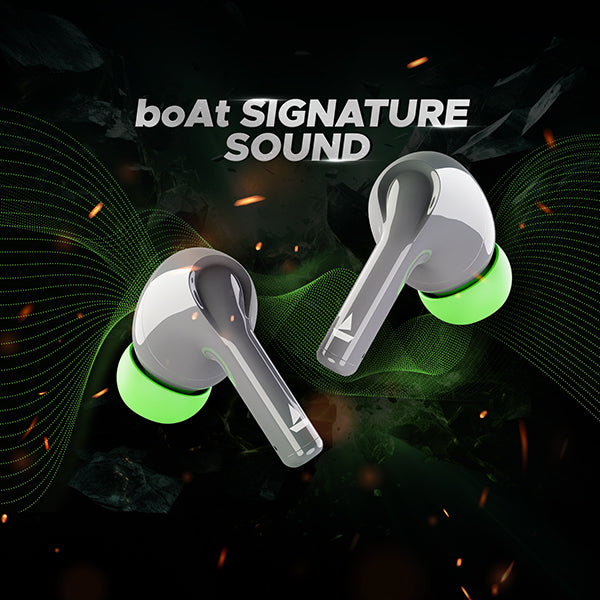 boAt Airdopes 161 Hulk Edition | Wireless Earbuds with 40 Hours Playback, ASAP™ Charge, boAt Immersive Sound, Bluetooth v5.1