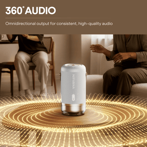 boAt Nirvana Luxe | Bluetooth Speaker with 100W Sound, 360° Spatial Audio & RGB LEDs
