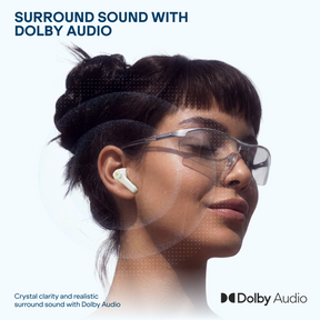 boAt Airdopes Prime 800D | Dolby Audio, 45 Hours Playback & Quad Mics for Crystal Clear Calls