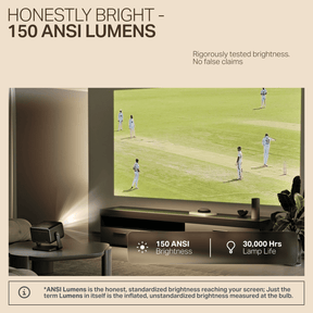 boAt Cinehead E1 | Smart Projector with 1080p Support, Android 13, and Up to 150” Big-Screen Viewing