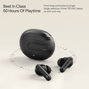 boAt Airdopes Prime 702 ANC | Wireless Earbuds with 48dB ANC & 50 Hours Playtime