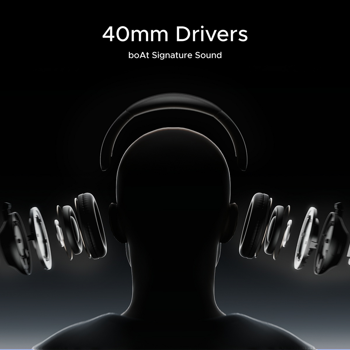 boAt Rockerz 650 Pro - Wireless Headphone with 80 Hours Large Playback