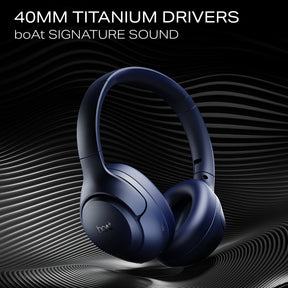 boAt Rockerz 551 ANC Pro | Wireless Headphone with 42dB Hybrid Adaptive ANC, 72 Hours Playtime, Dual Mics with ENx™ Tech