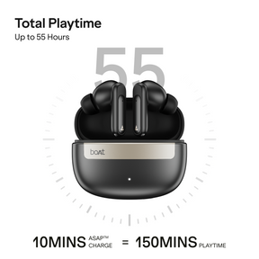boAt Airdopes Plus Spark ANC | Wireless Earbuds with 35dB ANC & 55 Hours Playtime
