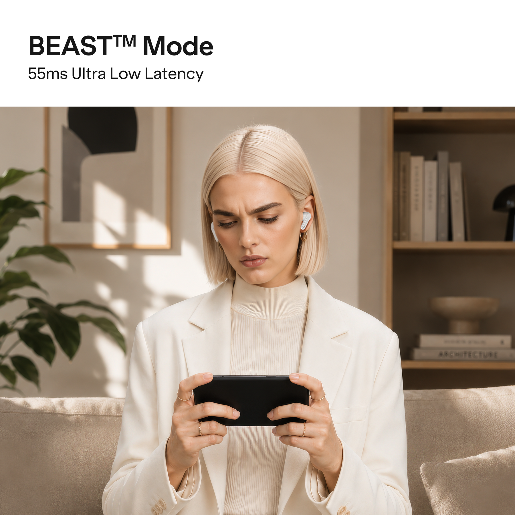 boAt Airdopes Plus Spark ANC | Wireless Earbuds with 35dB ANC & 55 Hours Playtime
