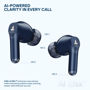 boAt Airdopes Prime 800D | Dolby Audio, 45 Hours Playback & Quad Mics for Crystal Clear Calls