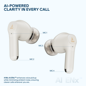 boAt Airdopes Prime 800D | Dolby Audio, 45 Hours Playback & Quad Mics for Crystal Clear Calls