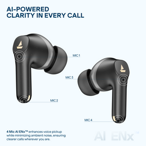 boAt Airdopes Prime 800D | Dolby Audio, 45 Hours Playback & 100K Crest AI Units