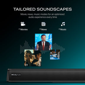 boAt Aavante 2.1 2000D | 200W 2.1 Channel Soundbar with Wired Subwoofer, Multi-Connectivity & EQ Modes