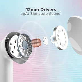 boAt Airdopes 141 Pro | 12mm Drivers, Upto 45 Hours Playback, Quad Mics with ENx™️ Technology