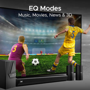 boAt Aavante Bar Azure Pro | Soundbar with 500W RMS boAt Signature Sound, 5.1 Channel Sound, Bluetooth v5.3, EQ modes