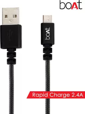 boAt Usb 500 - Black 1.5m Carbon Black