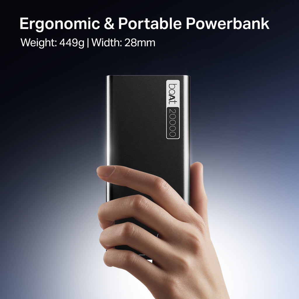 boAt Energyshroom PB400 20000mAh Power Bank - Image 5